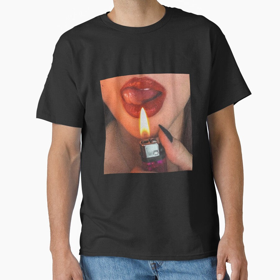 Grainy Photo Vintage Bad Bitch Lighter Aesthetic by vibeytees
