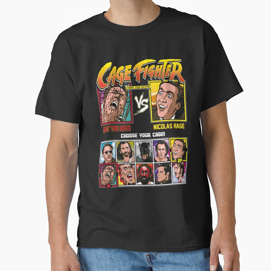 Nicolas Cage Fighter by RetroReview