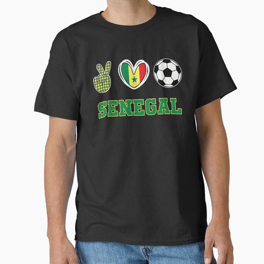 Senegal-Inspired Graphic Tee for Everyday Style by Colorful Designs