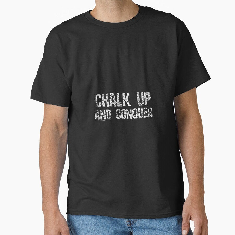 Chalk Up and Conquer Workout Team Fitness Sports Gym by JoyJRamos
