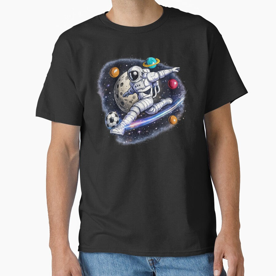 Kids Soccer Astronaut Gift by Corvoria