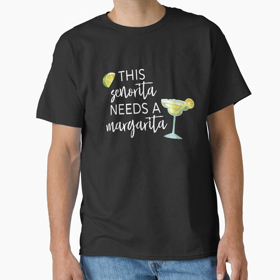 This Senorita Needs a Margarita by ColorFlowArt