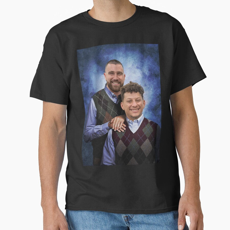 Kelce and Mahomes Stepbrothers by VVdesigns