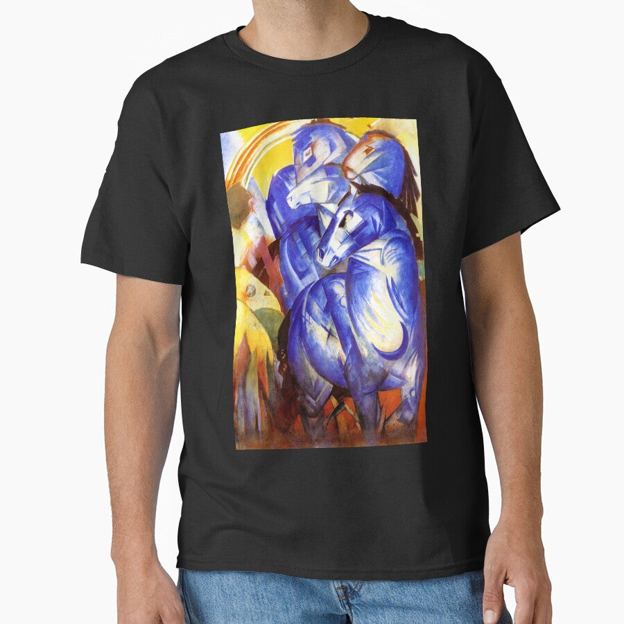 Franz Marc - The Tower of blue Horses by ArtExpression