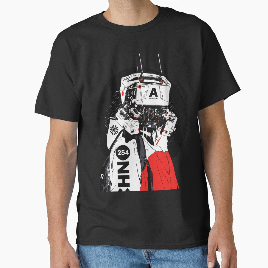 Cyberpunk Mecha Cyborg Vaporwave Modern Urban Style by OWLvision33