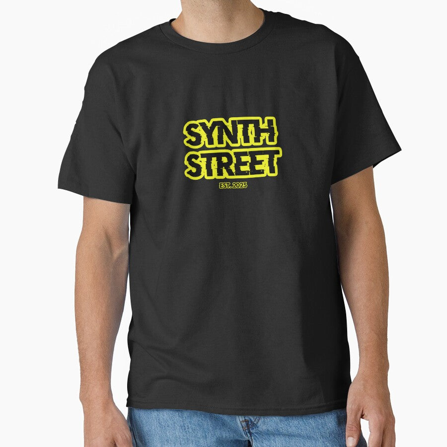 Synth Street Logo Black/Yellow by SynthStreet
