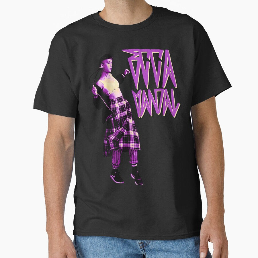 Purple Typography With Alternative Rock Woman Musician by HydroSketchy