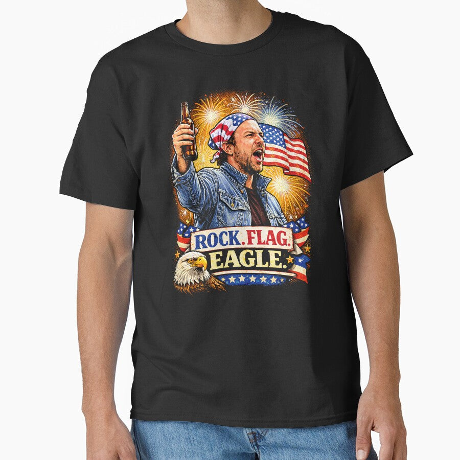 Rock, Flag, and Eagle by ChickenFund