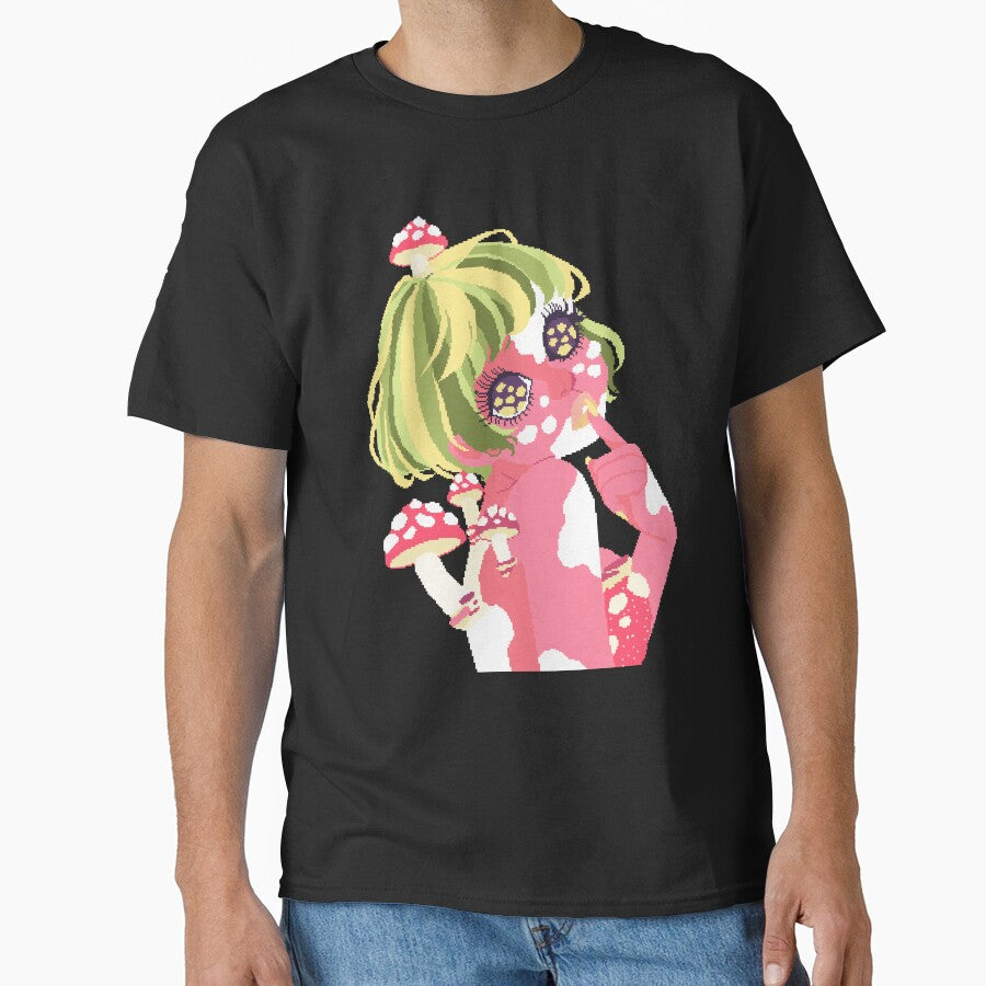 Pixel Mushroom Girl by LilSeashell