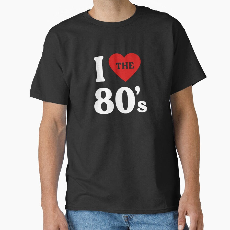 I Love The 80's - Black BG by ClaudiaGrosso