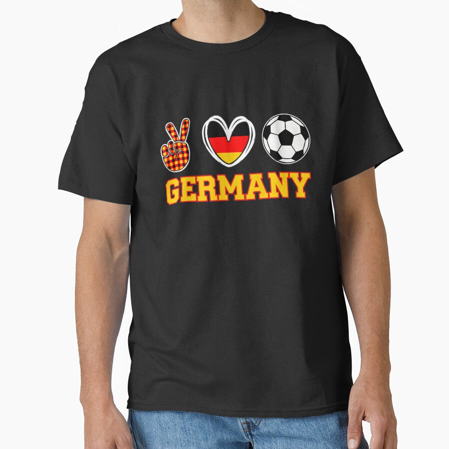 German Pride Skeleton Art Tee by Colorful Designs