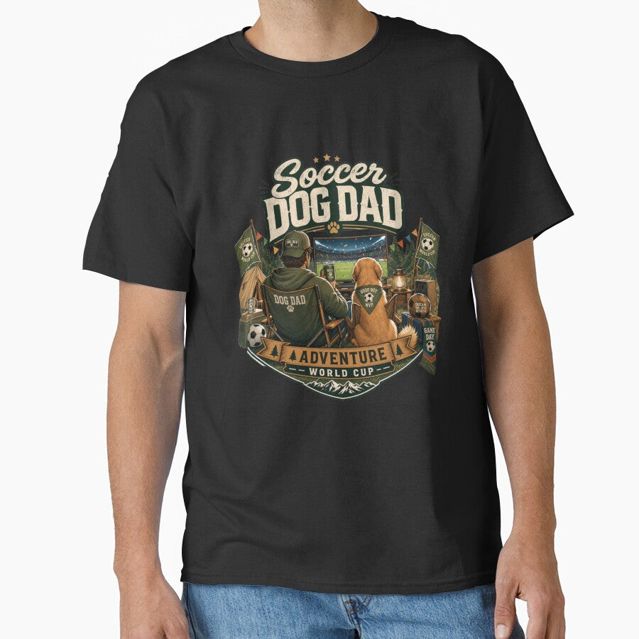 Adventure Soccer Dog Dad World Cup Camping Kawaii by Ashley critters