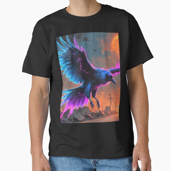 Data-Crow on the Edge of Nowhere Classic T-Shirt