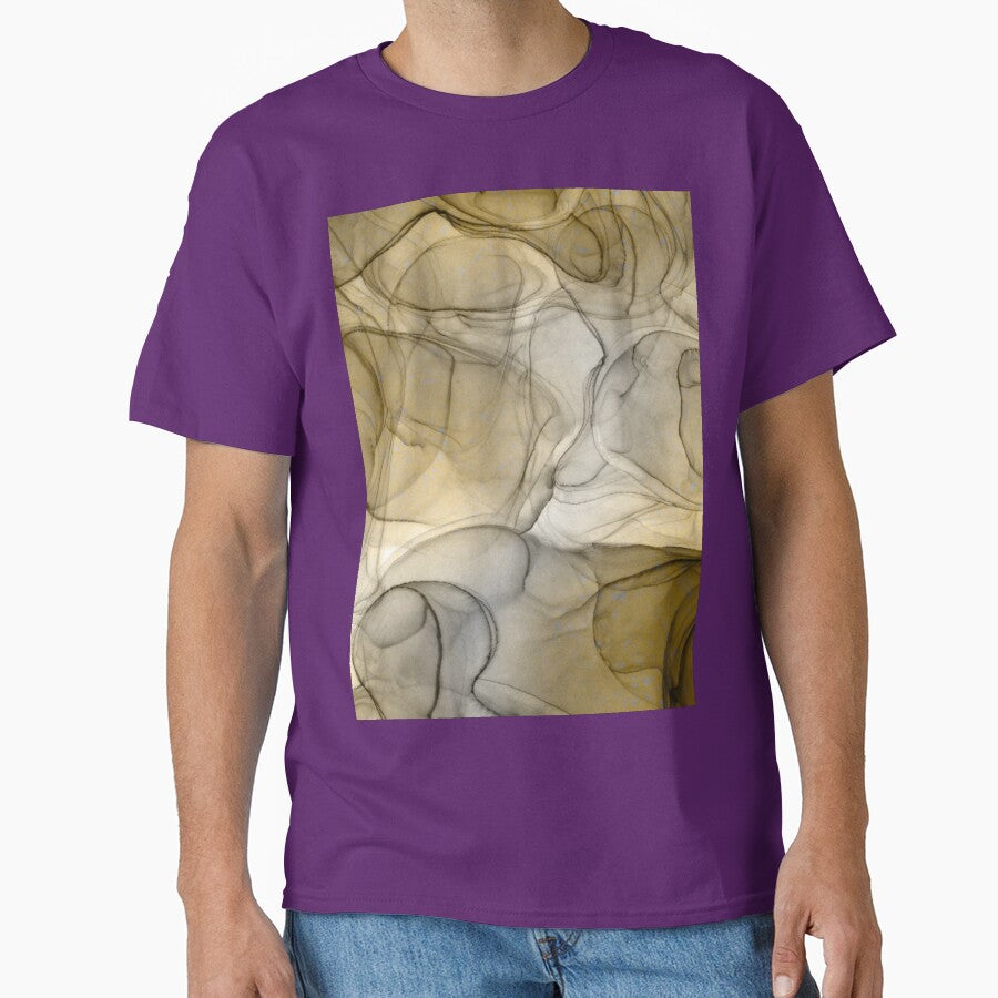 Abstract liquid art alcohol ink, liquid marble art design, abstract marble art, liquid art, beige brown watercolor by ZeinabTaha