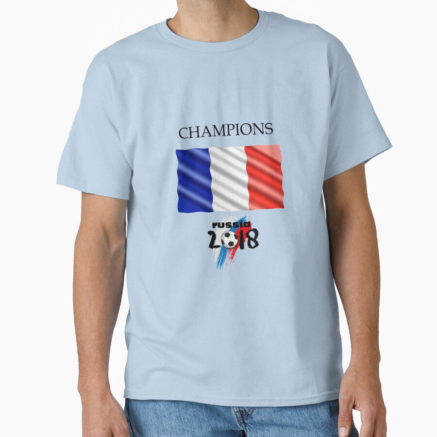 Unique World Football Winners- France 2018 Cup Soccer by MephobiaDesigns