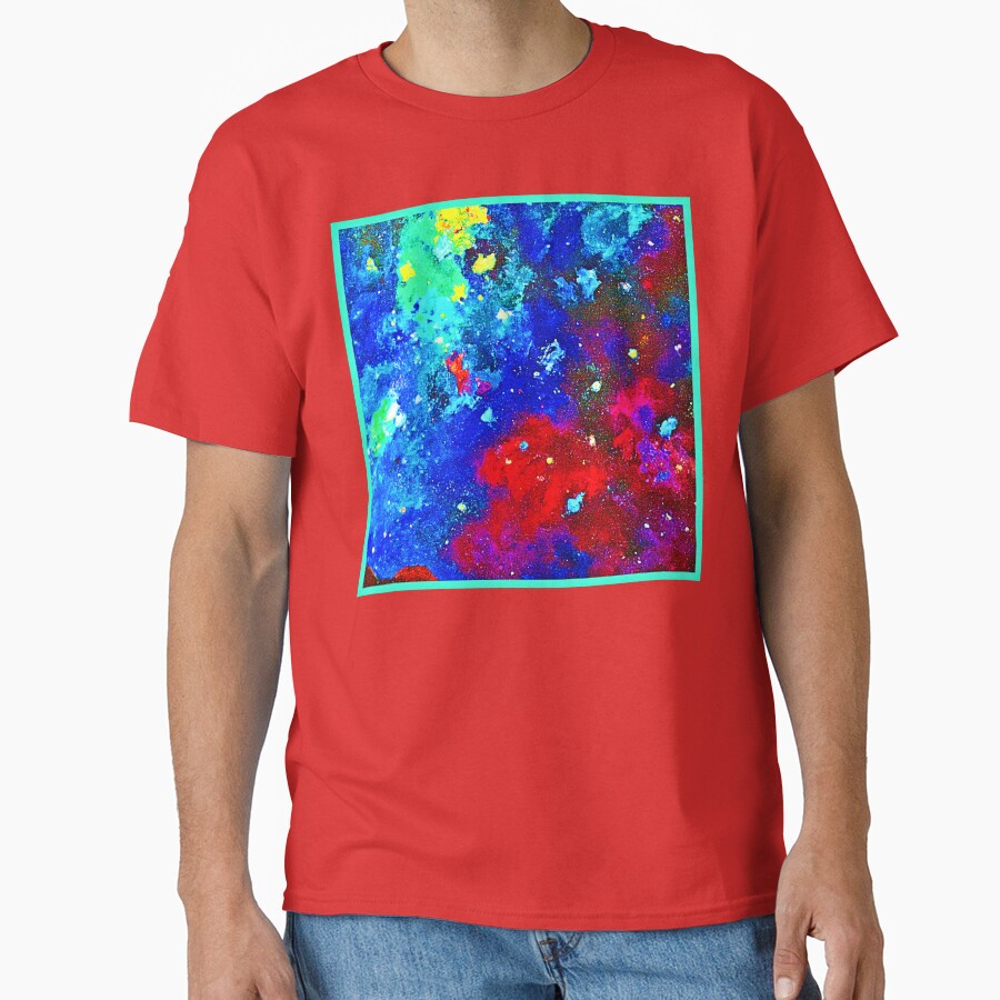 Vibrant Colors Of Nebula Pattern by Health And Fitness Posts e-Store