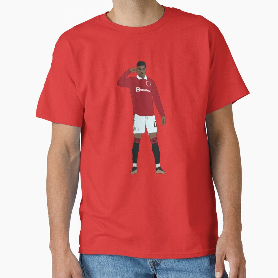 Marcus Rashford Mentality Focus Goal Celebration by Hevding