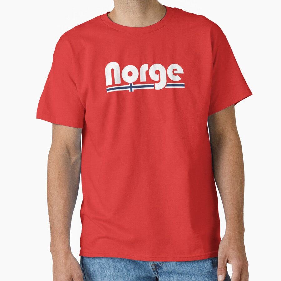 Norway Norge Fan Retro Vintage Flag by littlemiscat