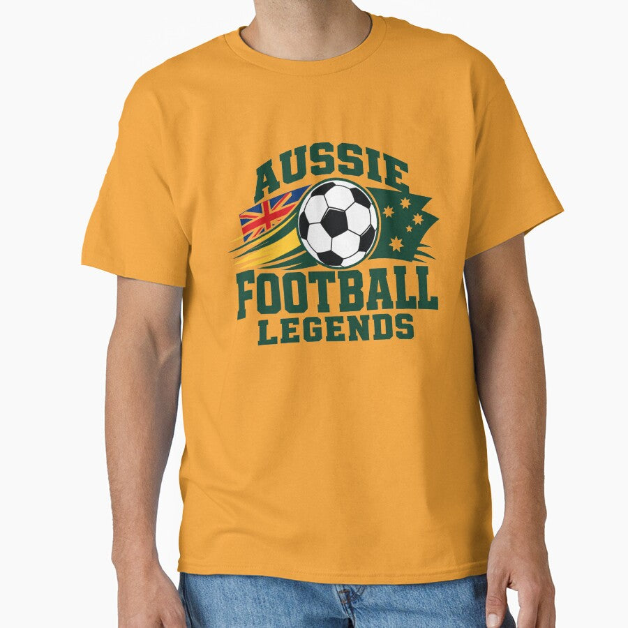 Aussie Football Legends, Australian Soccer Fan Design by Cadsdiva