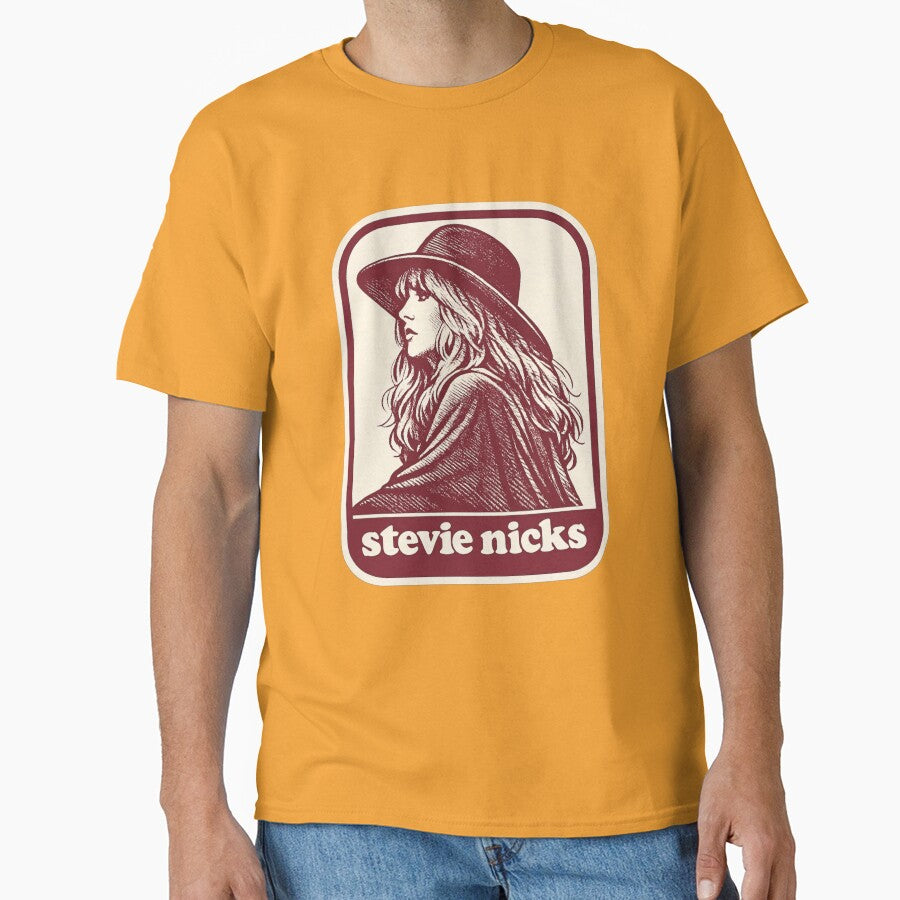 Stevie Nicks Retro Sticker 70s Duotone by TheArtOfCar
