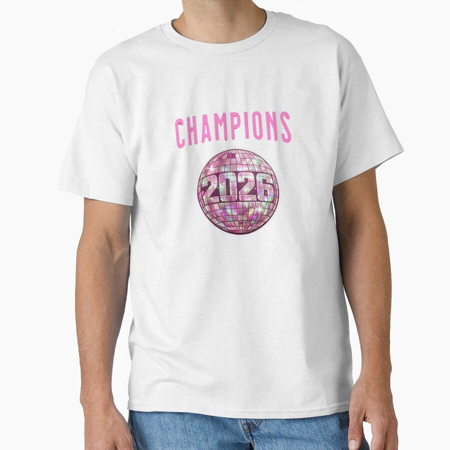 Champions 2026 Football T-Shirt Game Day Soccer Fan Hype Graphic Sticker by Digital Humour ⭐️⭐️⭐️