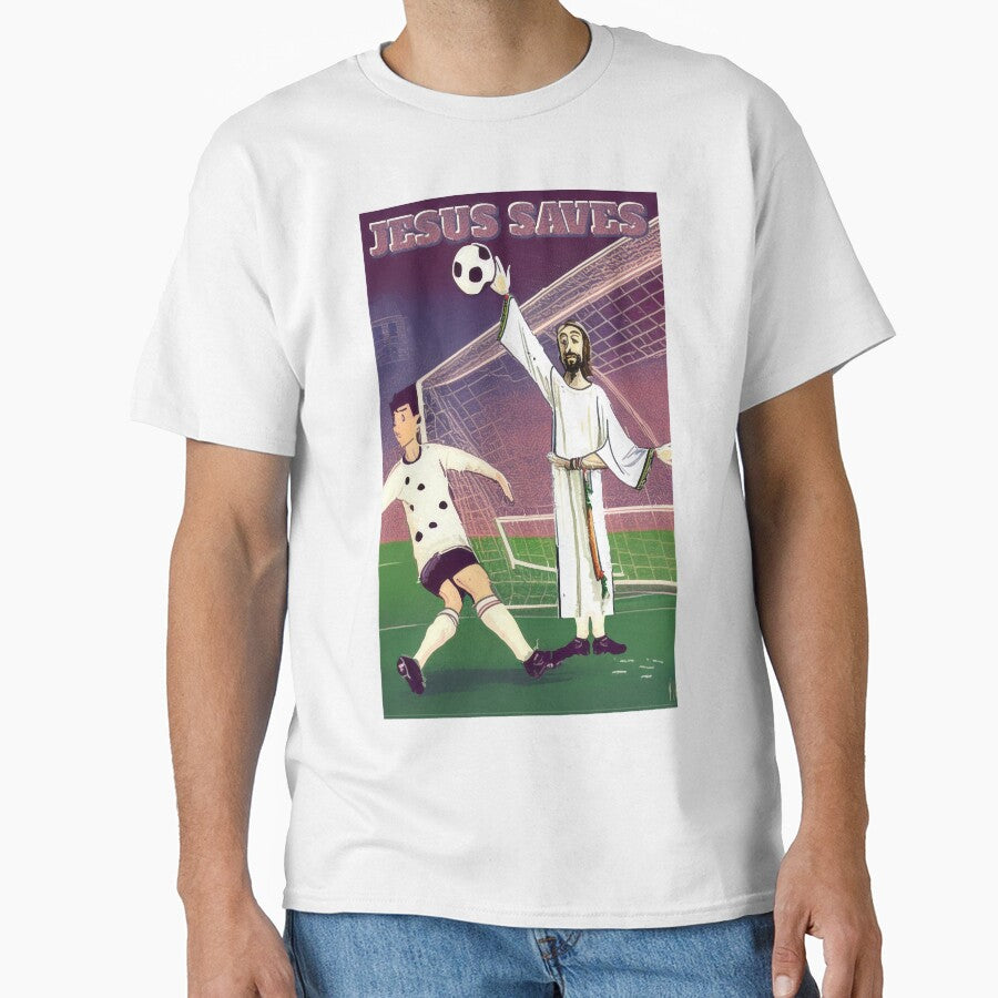 JESUS SAVES the goal (#02) by SolidEarthArt