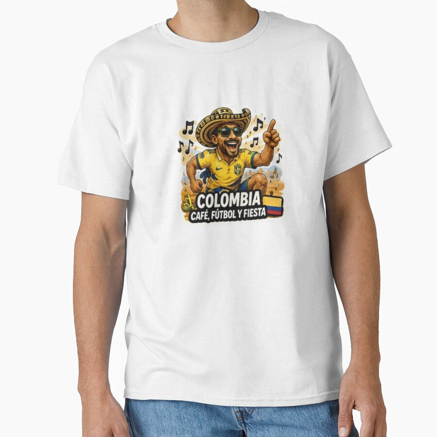 Colombia Café, Fútbol y Fiesta Soccer Fan Sticker by Pixanova