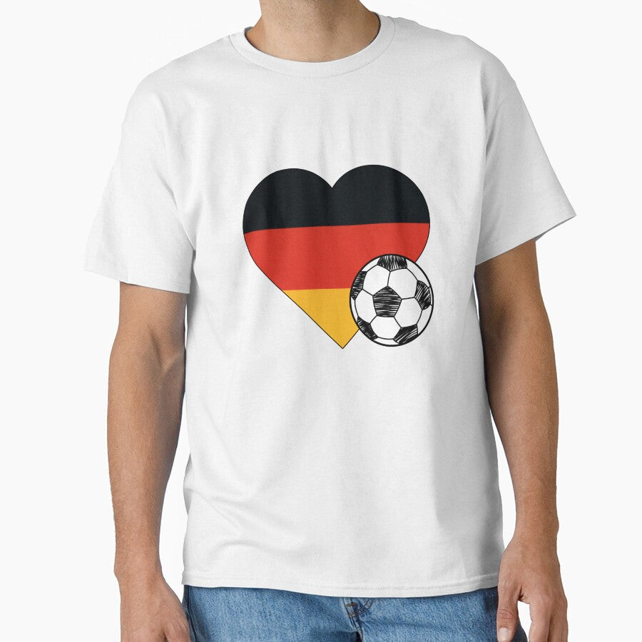 Germany Soccer Heart Design by FinalScoreClub