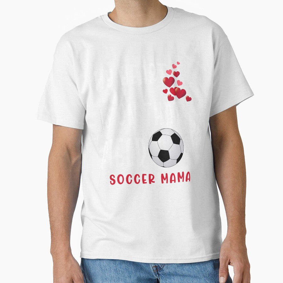 My heart is on that field Soccer Mama Soccer Mom Mother Day by Sarah38