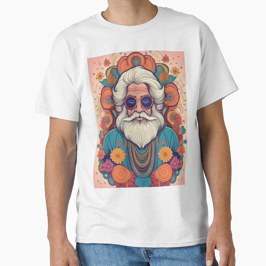 Elderly Whitee Hippie by Marcite