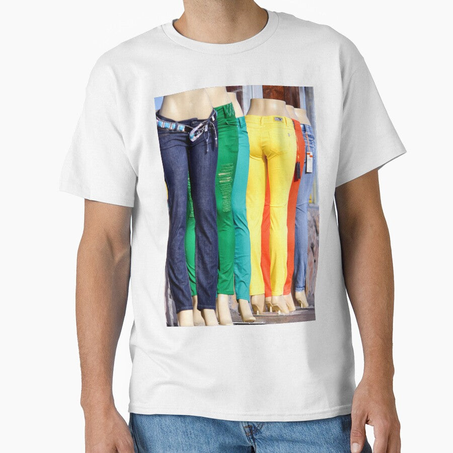 Rainbow of Jeans by MoreGoodArt