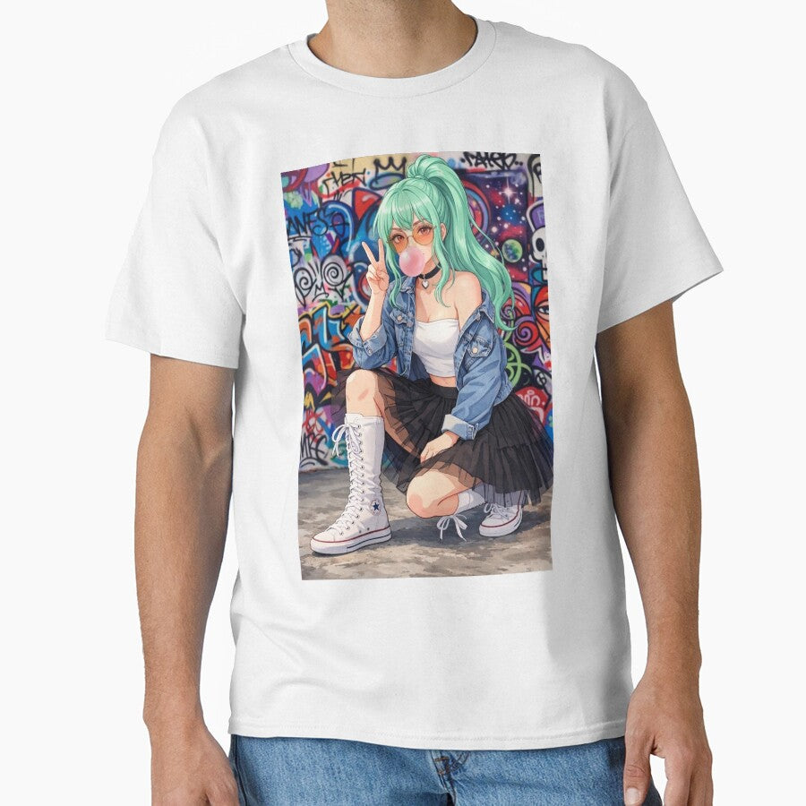 Girl Anime Fashion Style by ApzTees