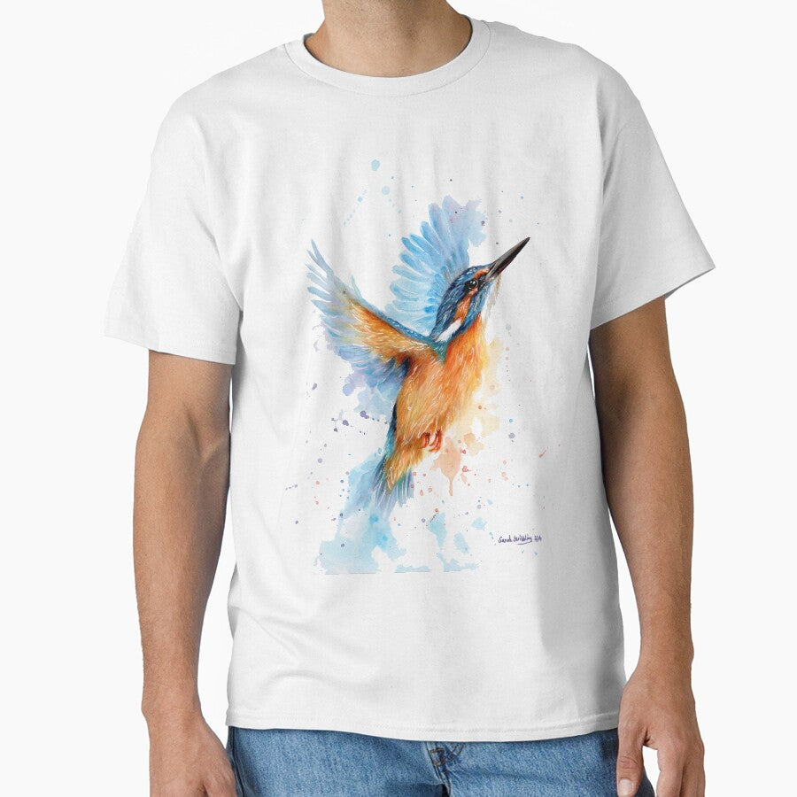 Kingfisher watercolour by sarahstribb