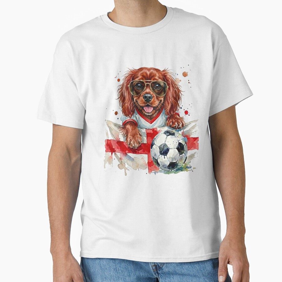 Cavalier King Charles ruby World Cup England Suppawter by The Suppawters