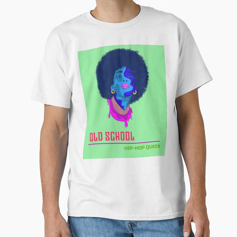 Retro 90's old school hip-hop tshirt and apparel custom design by EmpiredesignCA