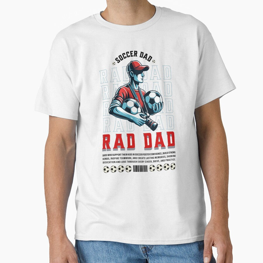 RAD DAD - SOCCER DAD by Wander X Design