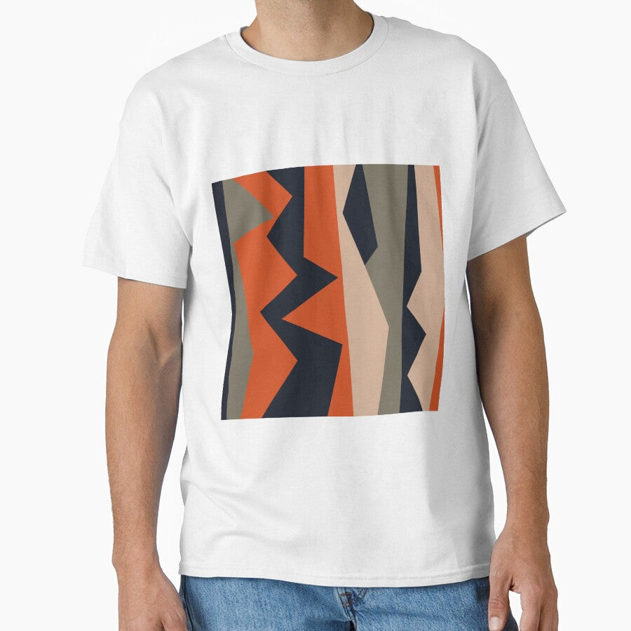 Geometric Submarine Pie in Red & Black by Rob Colvin