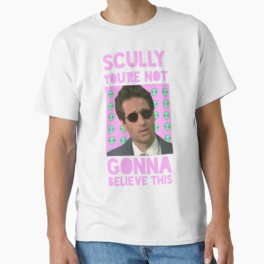 Mulder X-Files "Scully you're not gonna believe this" by thisfadingdream