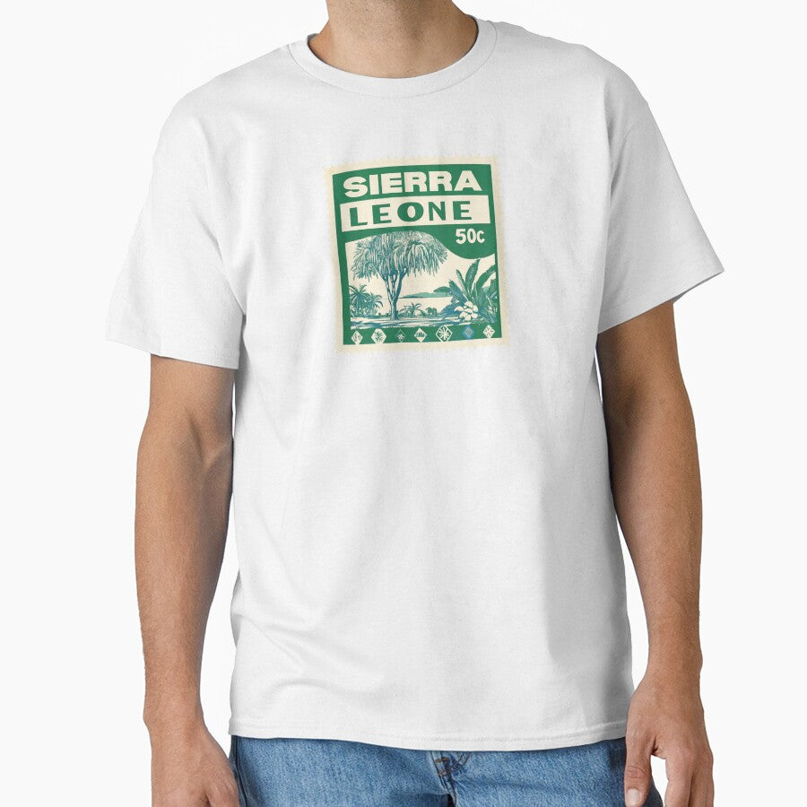 Sierra Leone Vintage Postage Stamp - Cotton Tree by tiigerdad
