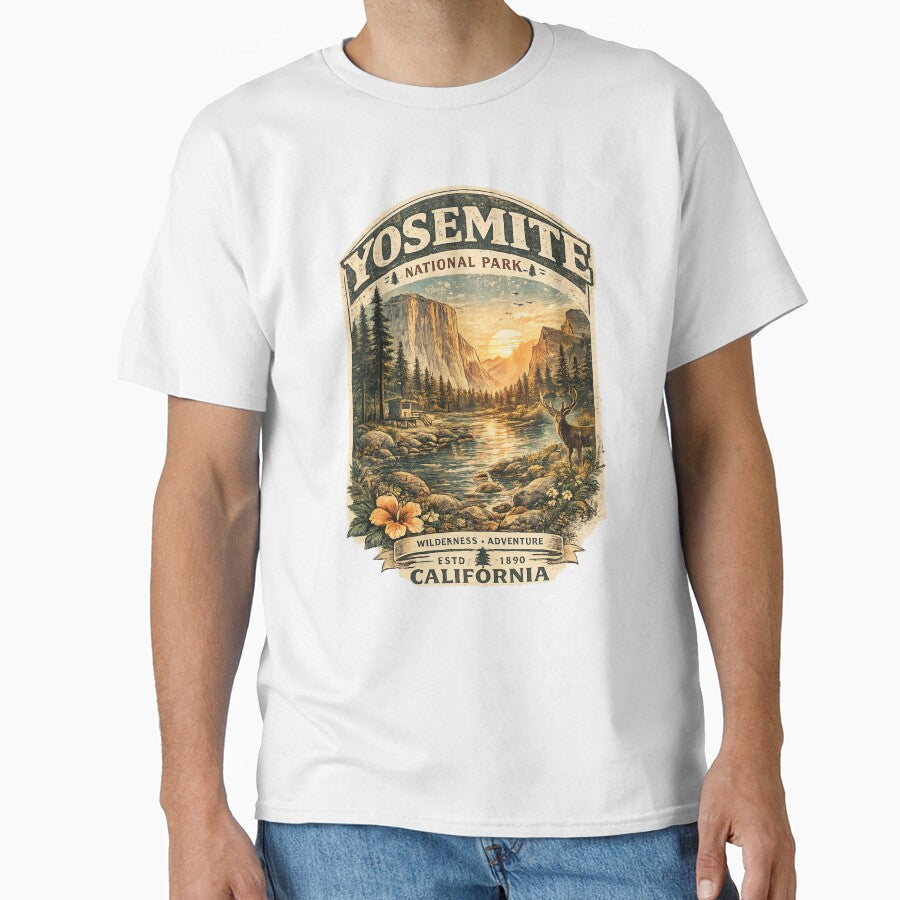 Retro Yosemite National Park Graphic by EPICTEES26