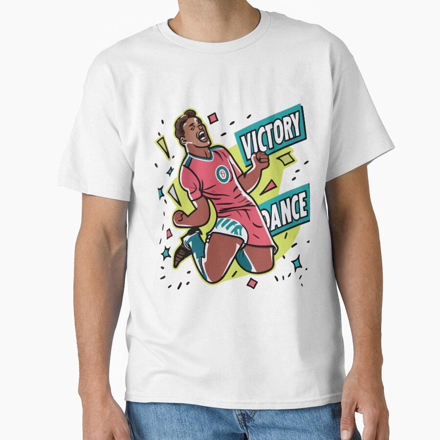 Soccer Victory Dance - Pop Art Celebration by NiftyWrx