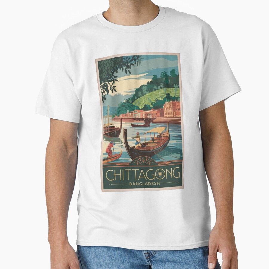 Chittagong Vintage Travel Poster by TravelerRat