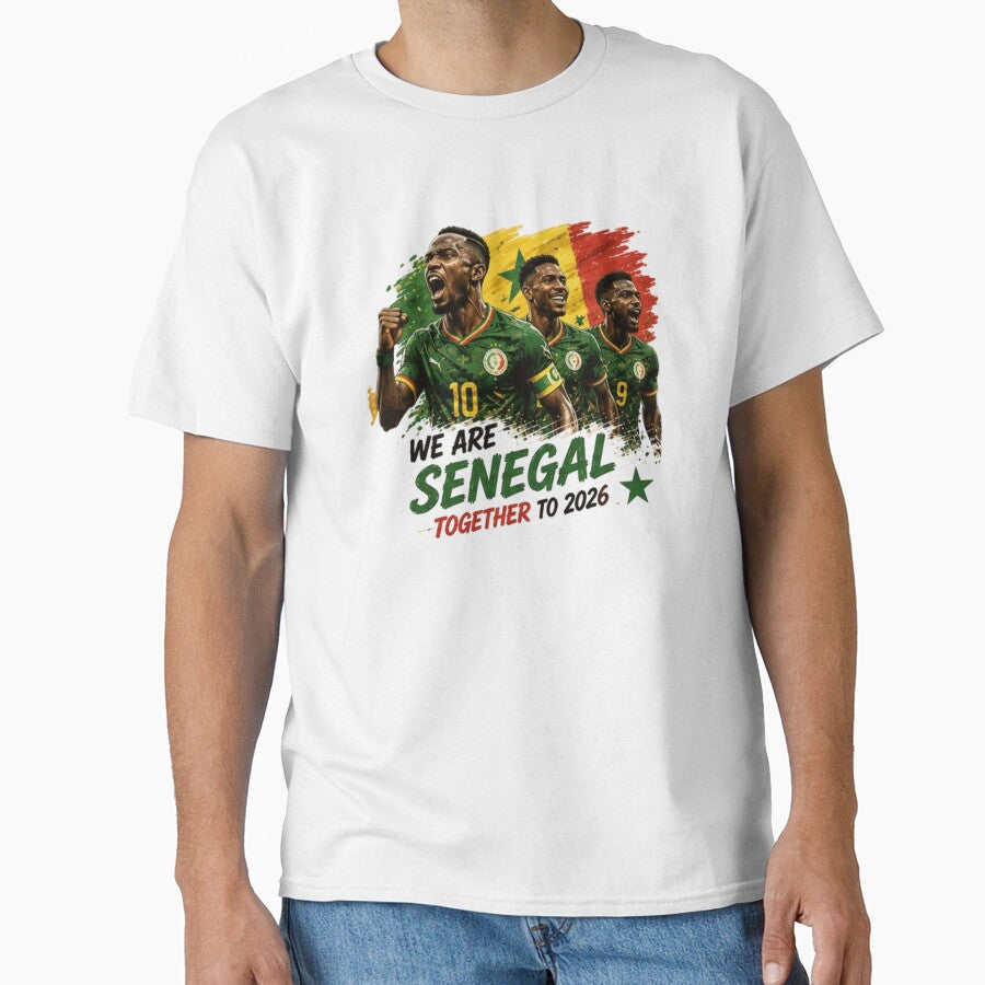 We Are Senegal Together to 2026 Football Design by Pixanova
