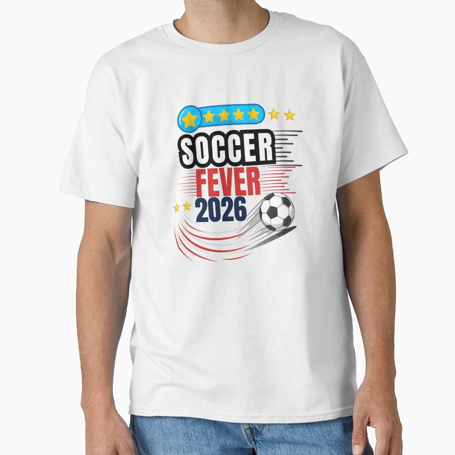 Soccer Fever 2026 USA Fan Shirt – American Football Vibes by M.Store