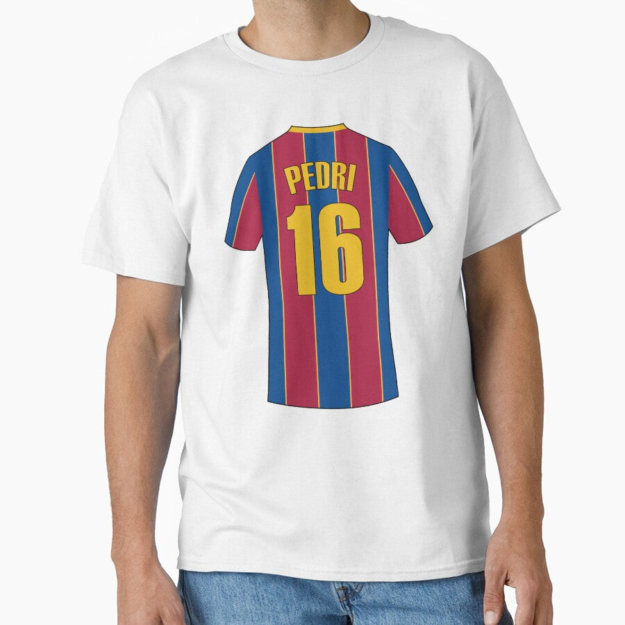 Barcelona football jersey number 16 by Justtrendytees