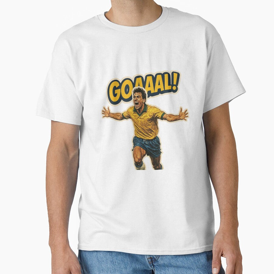 GOAAAL! Retro Football Celebration Sticker by BuiltFor90