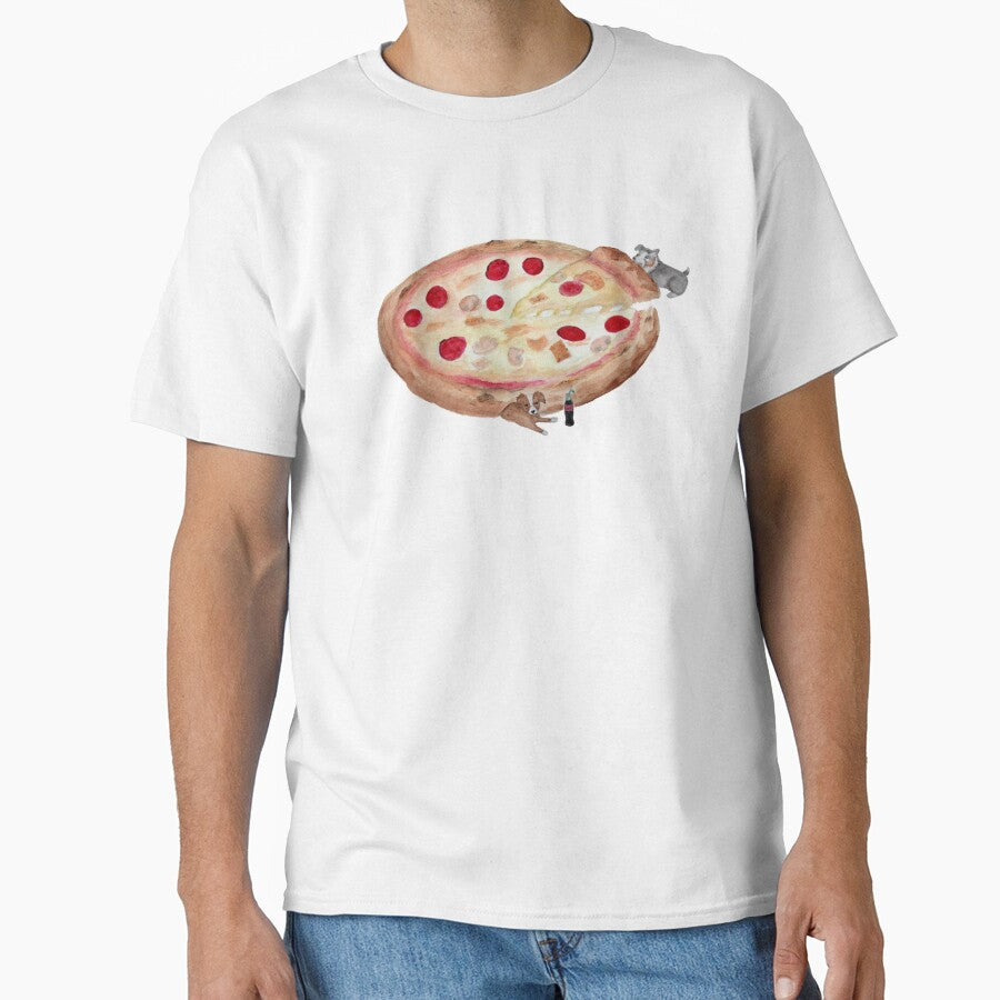 Puppies and Pizza by Marquerita