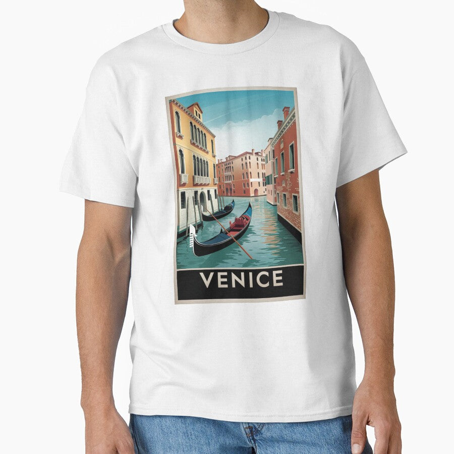 Venice Vintage Travel Poster by TravelerRat
