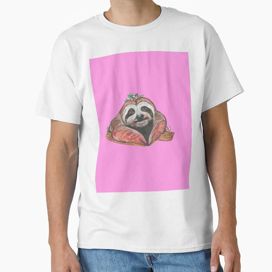 Cherry Blossom Sloth by Ruby Tiger Creations
