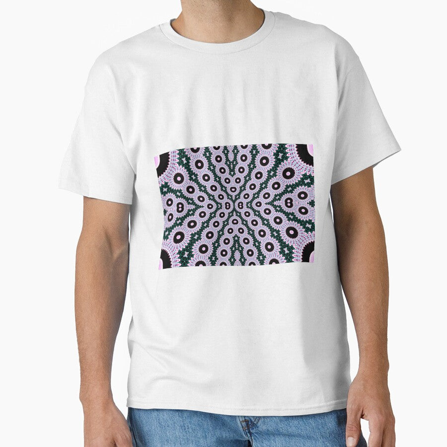 Dynamic Pale Pink Dots Pattern by Geoff Treagus